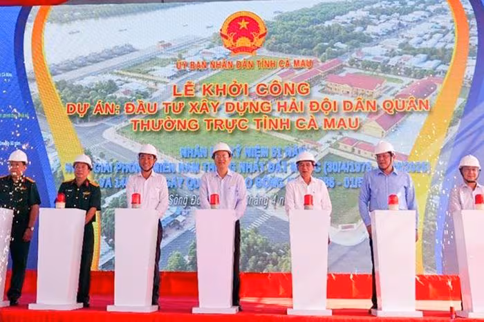 Cà Mau Đẩy Mạnh Hạ Tầng: Khởi Công Hàng Loạt Dự Án Trọng Điểm