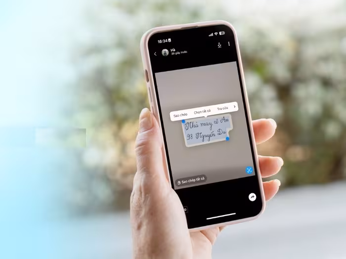 Cách dùng tính năng AI sao chép văn bản từ ảnh trên Zalo hiệu quả