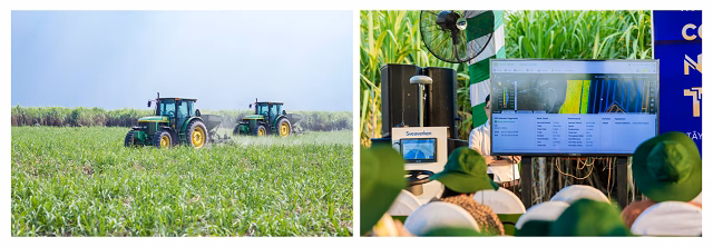 Giải ph&aacute;p n&ocirc;ng nghiệp c&ocirc;ng nghệ cao &aacute;p dụng tại v&ugrave;ng nguy&ecirc;n liệu