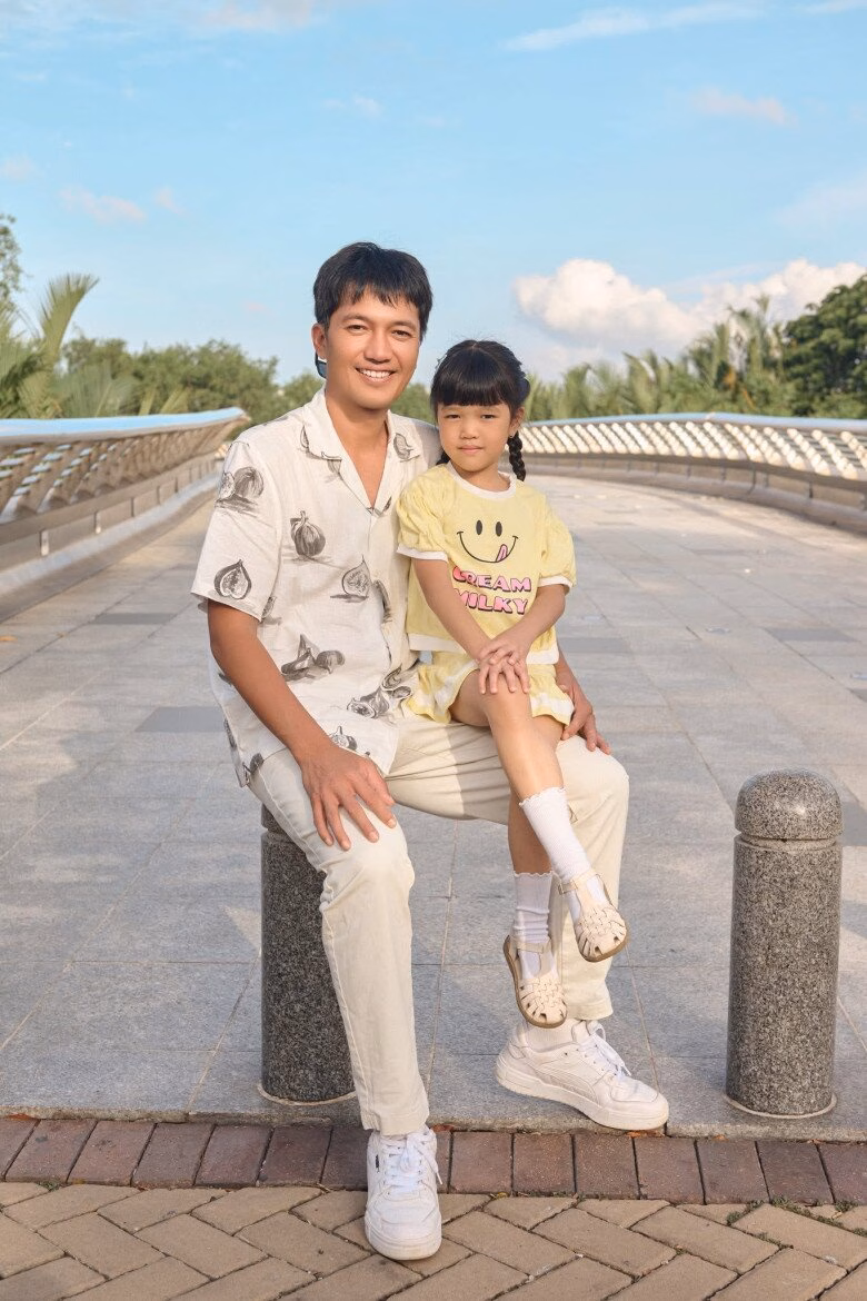 Quang Tuấn chia sẻ về con g&aacute;i trong chương tr&igrave;nh Running Man Vietnam