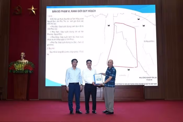 Phú Thọ phê duyệt quy hoạch Khu công nghiệp Yên Lạc quy mô 170,6 ha