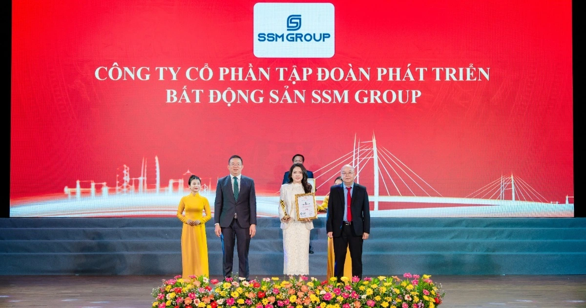 SSM Group khẳng định vị thế trong Top 10 thương hiệu BĐS dẫn đầu 2026
