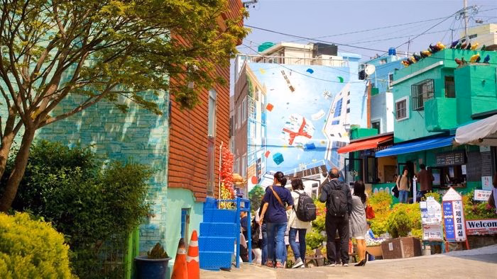 G&oacute;c nh&igrave;n từ những ng&ocirc;i nh&agrave; xếp tầng tại Busan