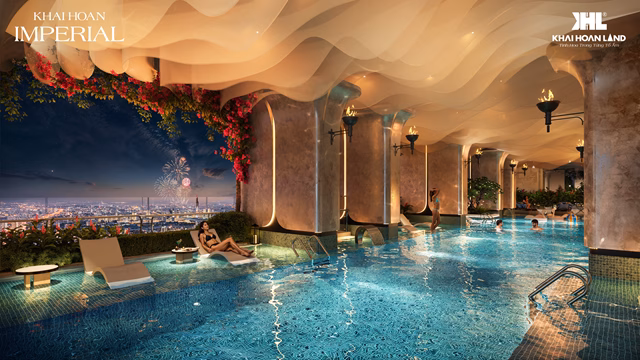 Tiện &iacute;ch nội khu sang trọng tại căn hộ Khải Ho&agrave;n Imperial