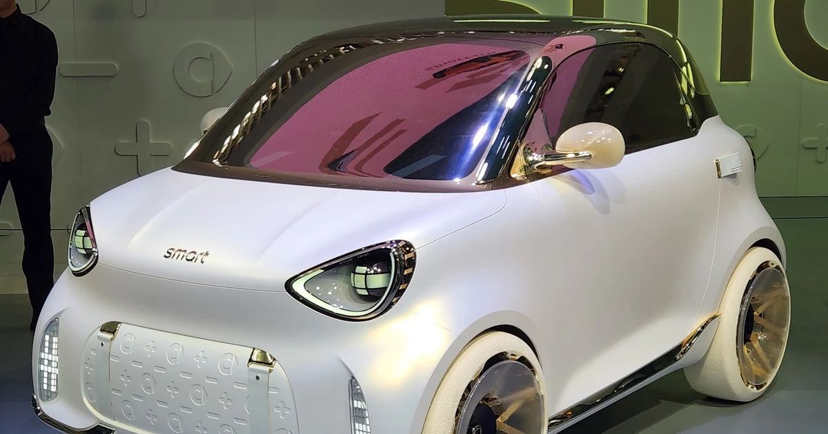 Smart Concept #2: “Kẻ kế nhiệm” Fortwo với tầm nhìn 300km/sạc