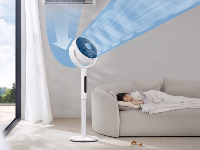 Sự kết hợp giữa quạt tuần ho&agrave;n Levoit v&agrave; m&aacute;y lạnh gi&uacute;p giảm chi ph&iacute; tiền điện