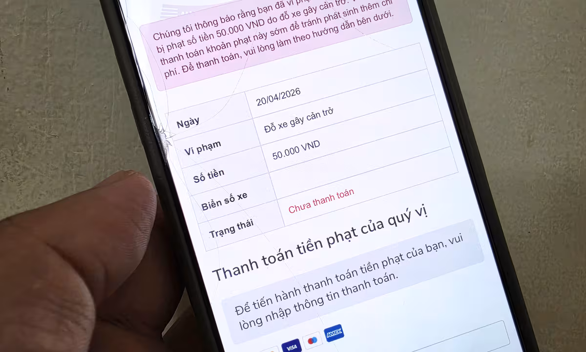 Cảnh giác bẫy ‘phạt nguội 50.000đ’: Chiêu trò tinh vi chiếm đoạt tài khoản