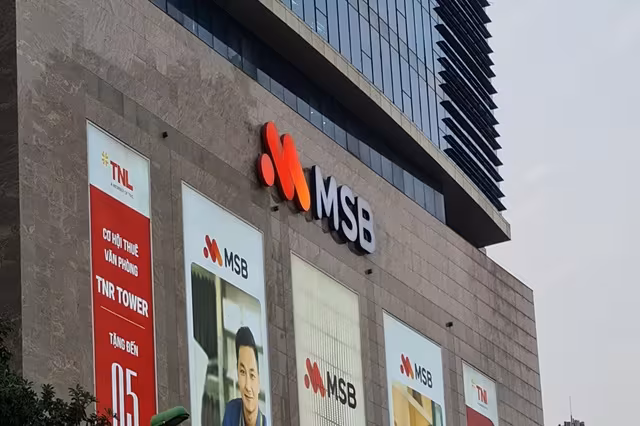 MSB tăng trưởng lợi nhuận quý 1, chất lượng nợ vay cải thiện