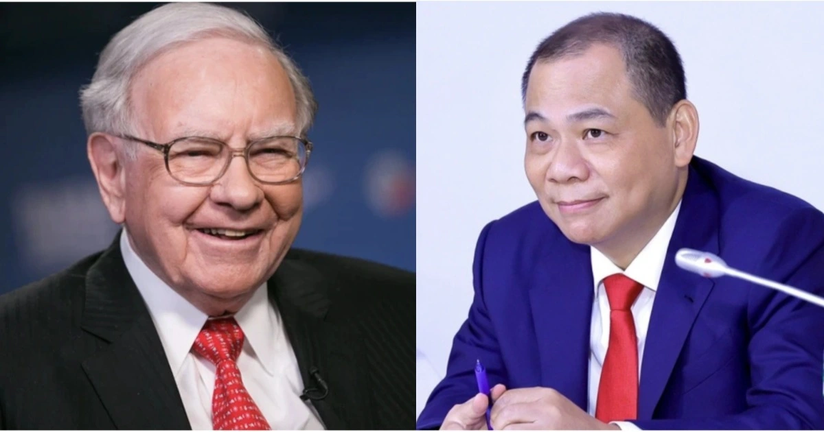 Tài sản tỷ phú Phạm Nhật Vượng tăng tốc ấn tượng, sánh ngang Warren Buffett