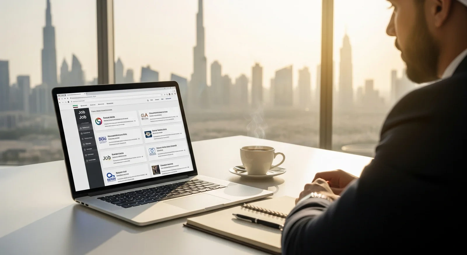 H&igrave;nh ảnh minh họa sự thay đổi của thị trường việc l&agrave;m tại UAE trong bối cảnh xung đột