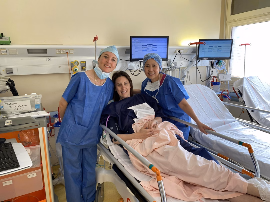 ThS L&ecirc; Ho&agrave;ng Anh hướng dẫn quy tr&igrave;nh labo hỗ trợ sinh sản tại Ph&aacute;p