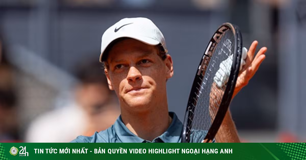 Điểm tin thể thao: Sinner chỉ trích Madrid Open, Alcaraz lo cho Wimbledon