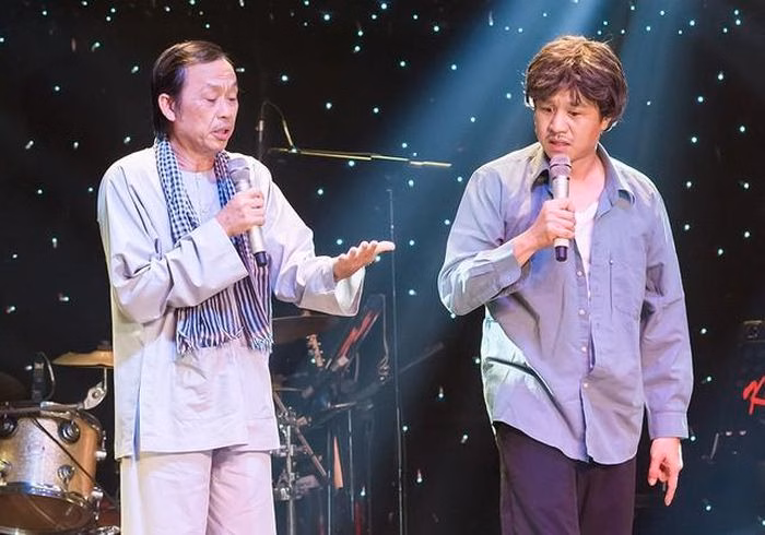 Khoảnh khắc biểu diễn của ca sĩ Bằng Cường