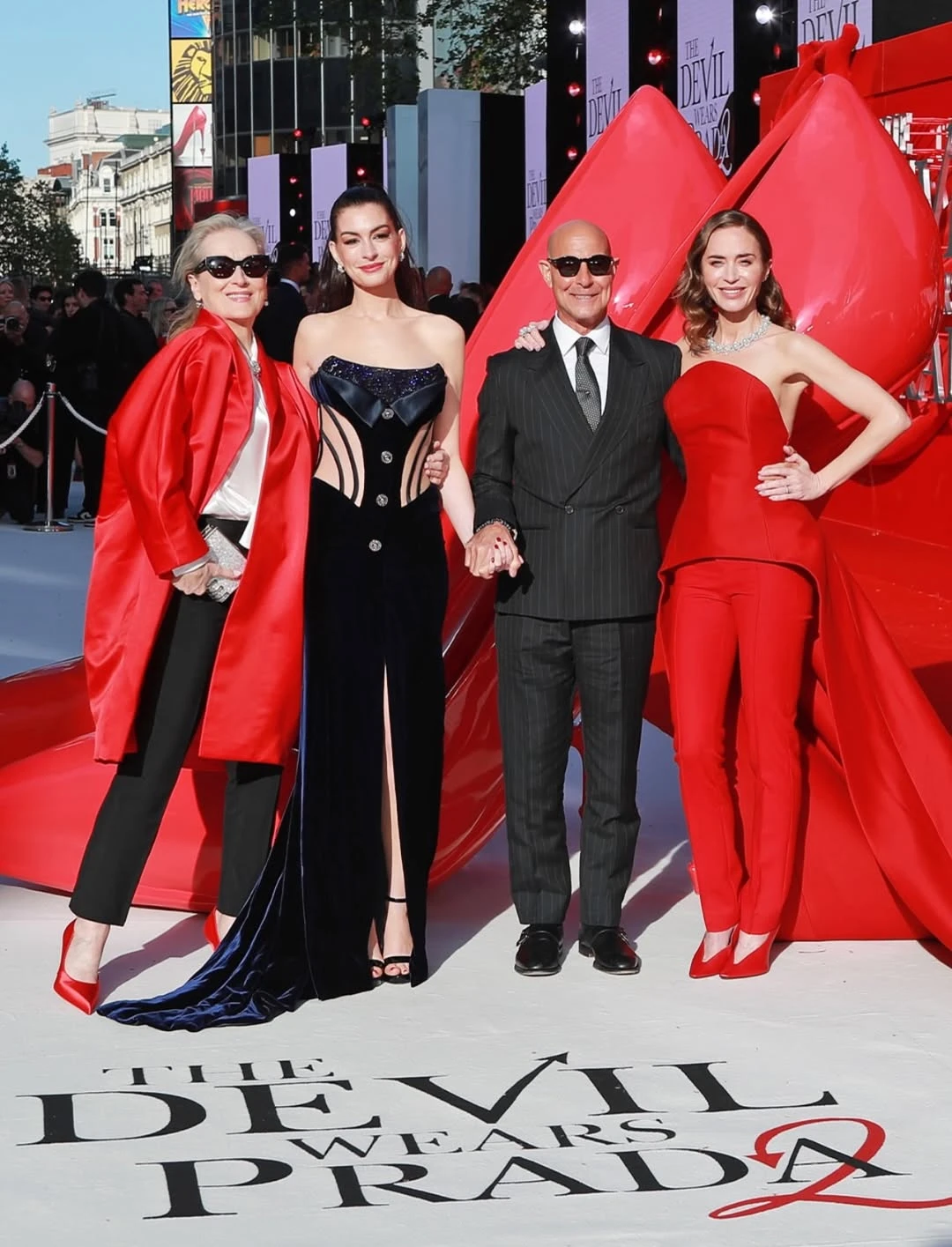 D&agrave;n diễn vi&ecirc;n ch&iacute;nh The Devil Wears Prada 2 hội ngộ