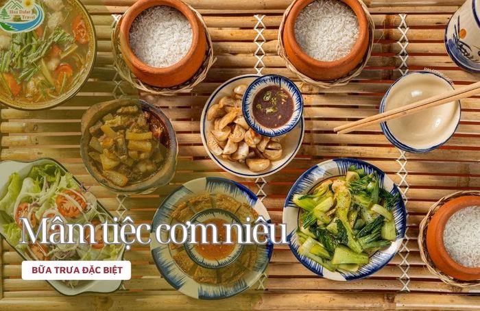 M&acirc;m cơm ni&ecirc;u cuối tuần với đầy đủ c&aacute;c m&oacute;n kho, chi&ecirc;n v&agrave; canh chua