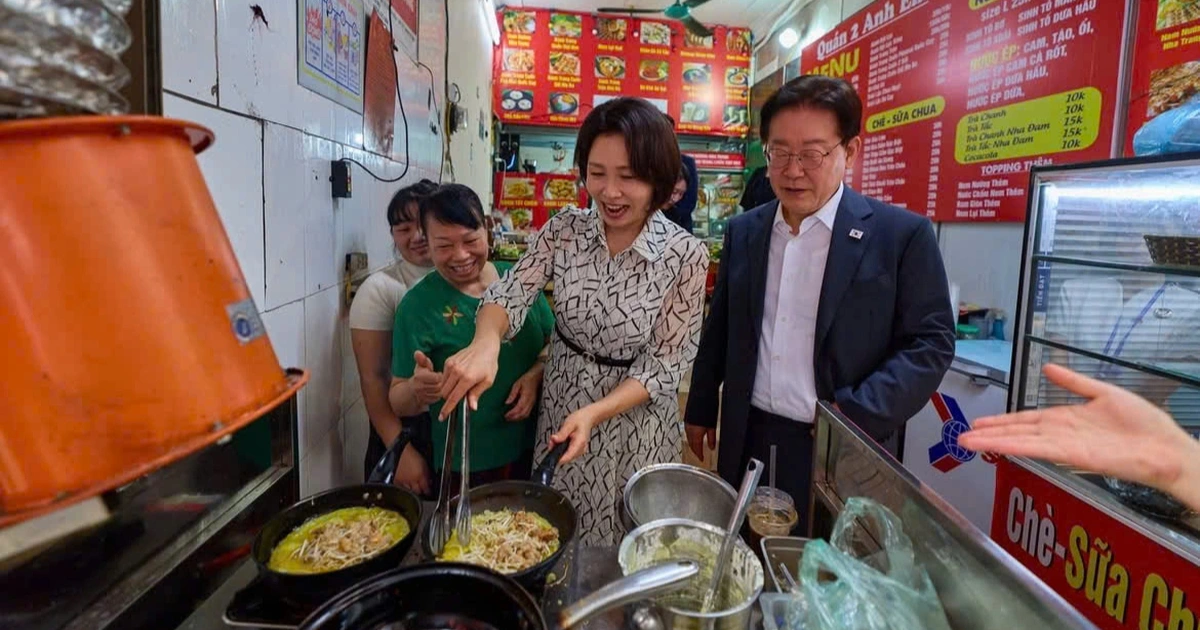 Sức hút từ quán bánh xèo 15m2 đón tiếp Tổng thống Hàn Quốc tại Hà Nội