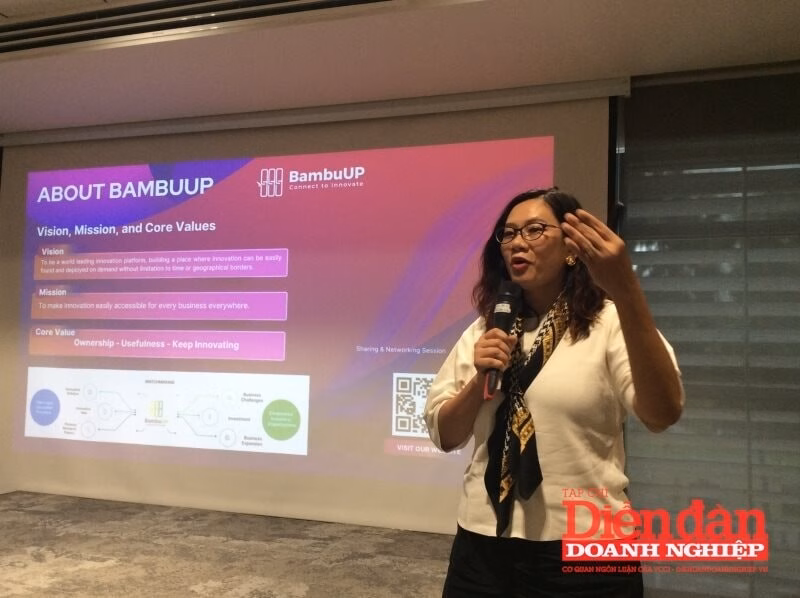 Việt Nam – Điểm đến hứa hẹn cho startup và đầu tư quốc tế Bà Nguyễn Thị Lệ Quyên – Trưởng bộ phận Hỗ trợ Doanh nghiệp, Trung tâm Đổi mới Sáng tạo Quốc gia (NIC)