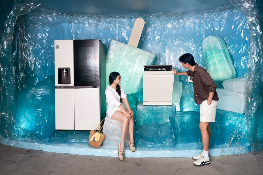 LG ra mắt triển lãm nghệ thuật The Art-ffection: 30 năm vươn lên với công nghệ Xứ sở băng trong căn bếp độc đáo