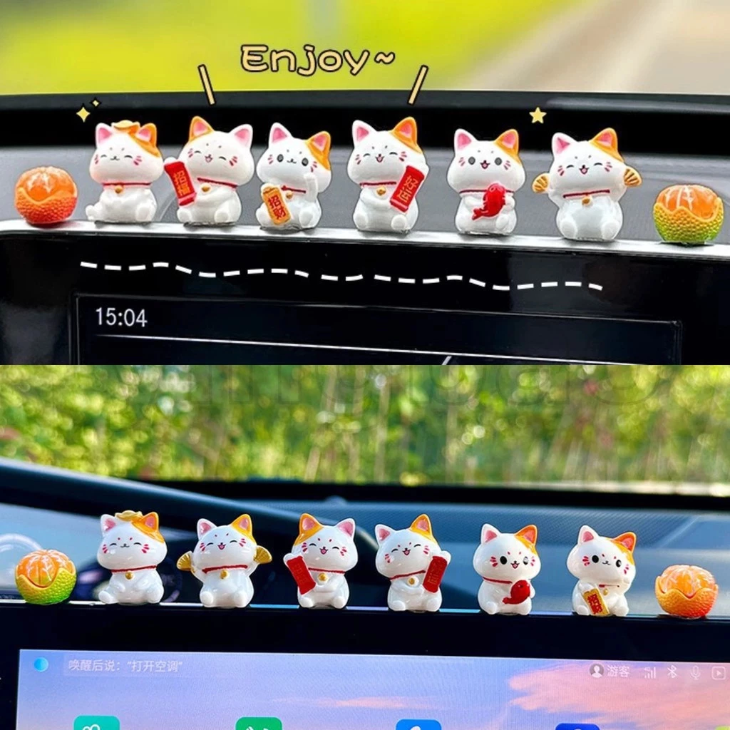 Tại sao taplo ô tô của bạn nên có một bộ mèo thần tài và cách chọn đúng sản phẩm