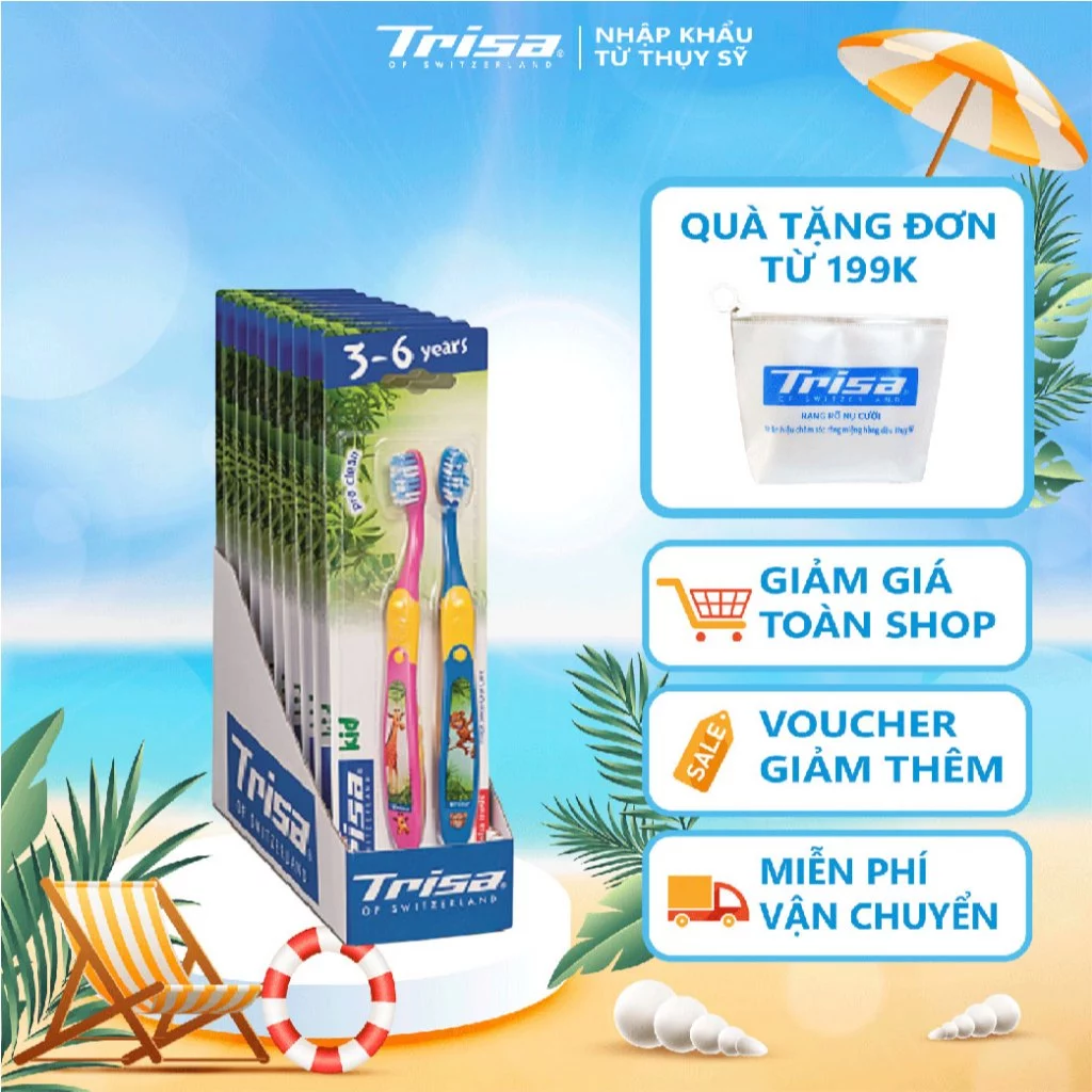 Làm thế nào để chọn bàn chải đánh răng phù hợp cho bé từ 3 đến 6 tuổi để bé không sợ đánh răng mỗi sáng?