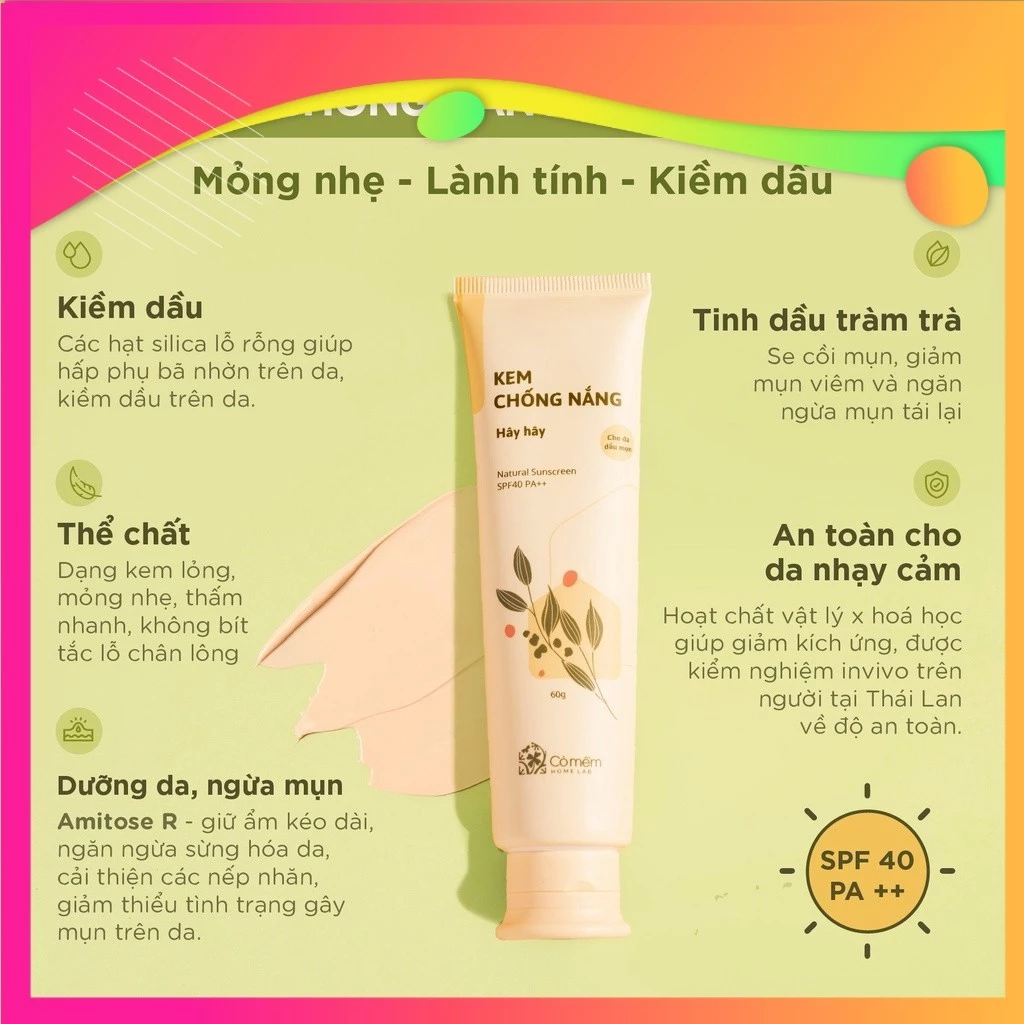 Kem chống nắng thiên nhiên có thực sự an toàn cho da nhạy cảm như lời quảng cáo?