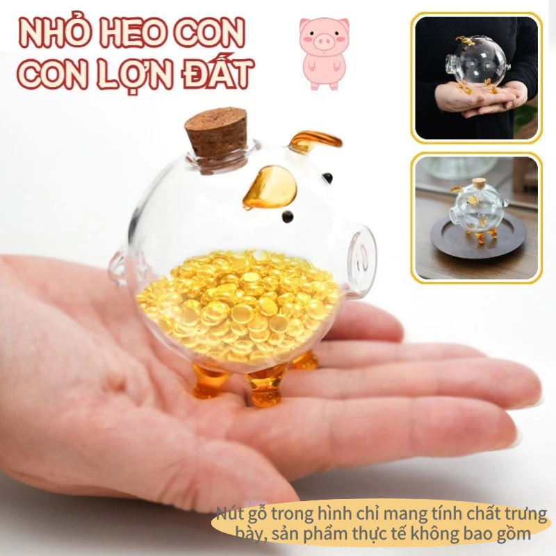 Có cần thiết mua chai lưu trữ heo đất bằng thủy tinh borosilicate đắt tiền không?