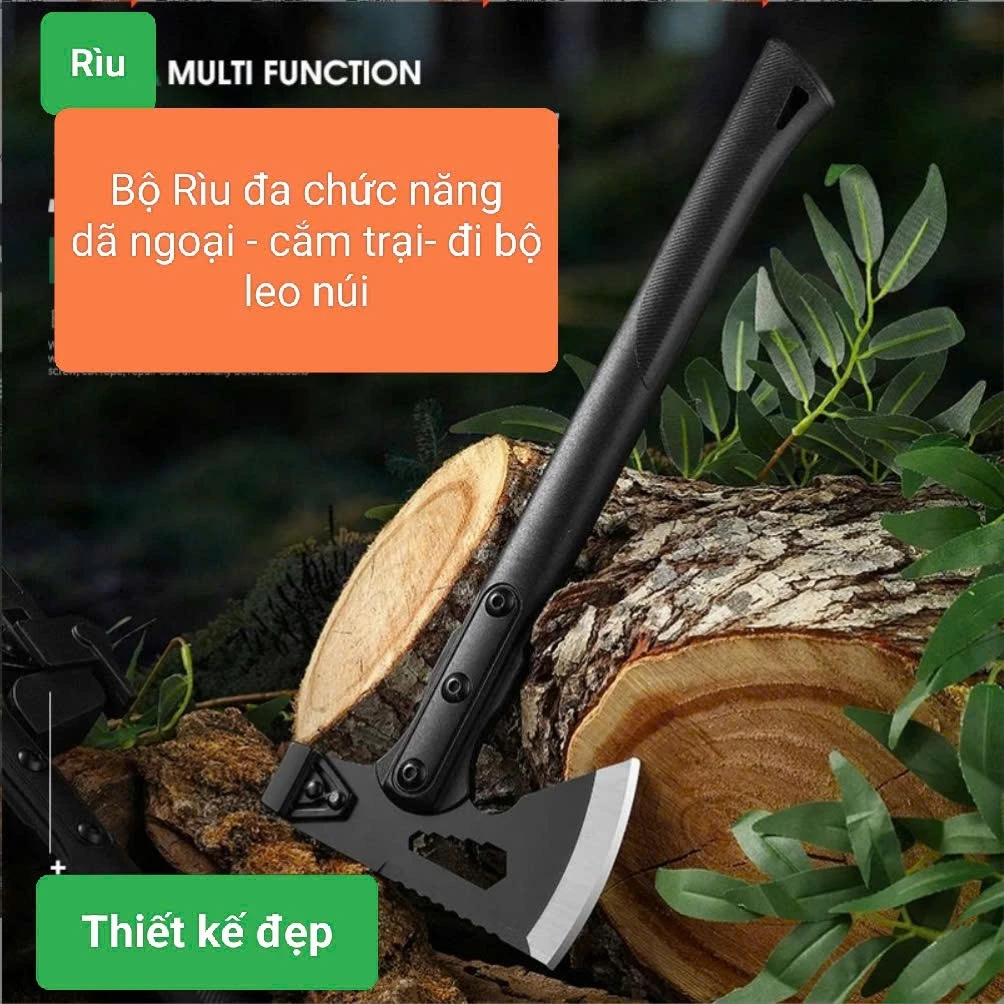 Tôi đã phạm sai lầm khi dùng rìu sinh tồn đa năng như thế nào và bài học đắt giá khi khám phá tự nhiên