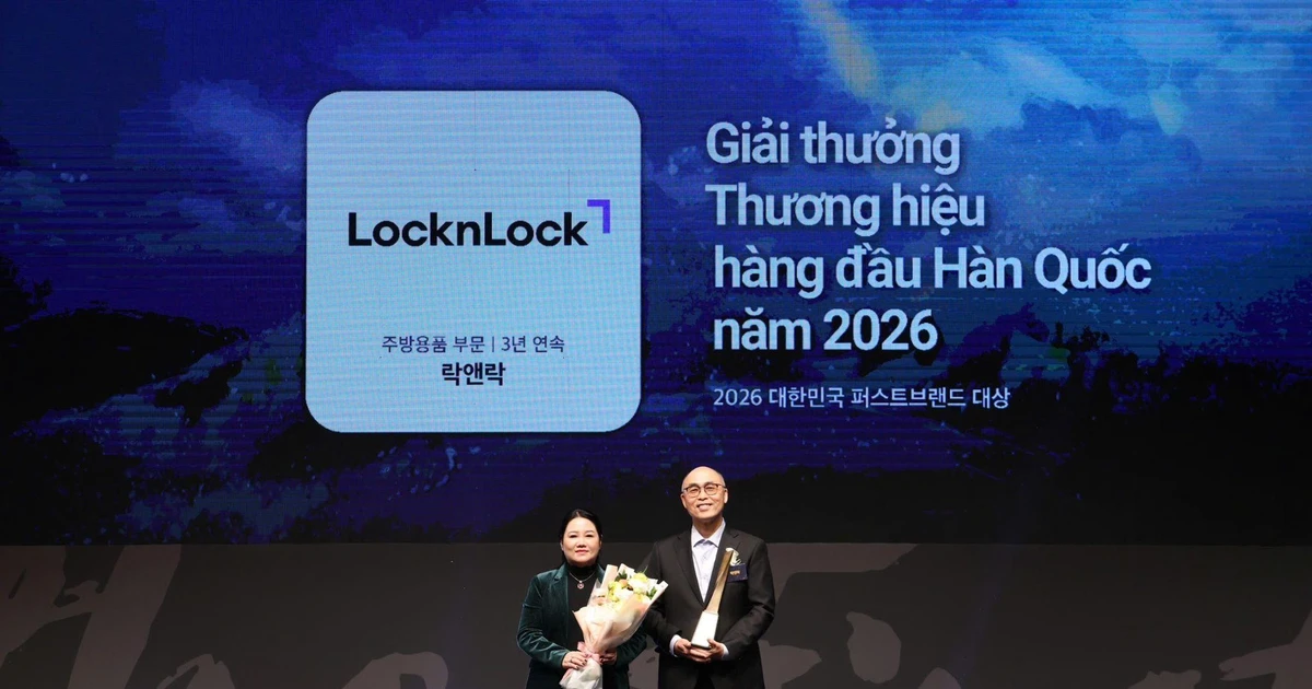 LocknLock lập cú đúp tại Giải thưởng Thương hiệu hàng đầu Hàn Quốc 2026: Bí quyết đằng sau thành công