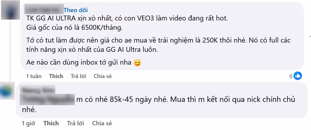 Cảnh giác tiền mất tật mang khi chạy theo “cơn sốt” AI tạo video Veo3 -2 Cảnh giác tiền mất tật mang khi chạy theo “cơn sốt” AI tạo video Veo3 -2