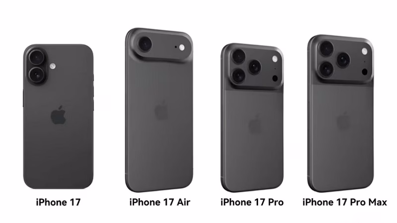 iPhone 17 Mẫu iPhone 17 mới