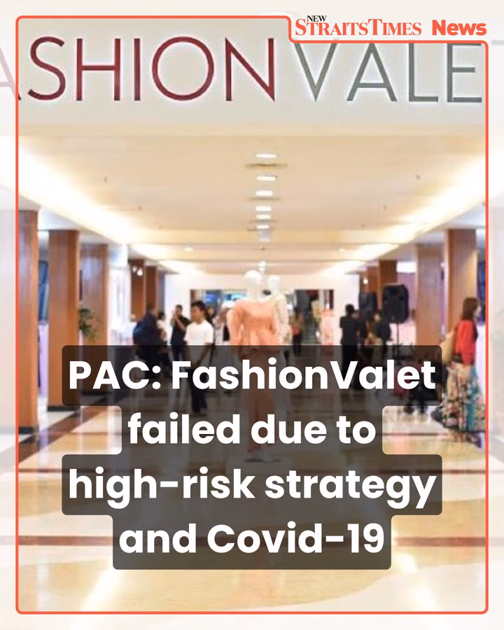 PAC: FashionValet failed due to high-risk strategy and Covid-19