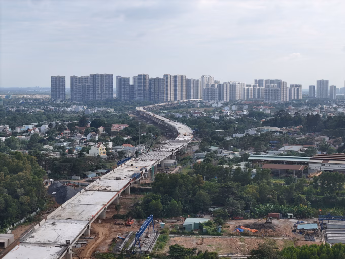 Bất động sản khu Đ&ocirc;ng TP HCM, th&aacute;ng 12/2025. Ảnh: Quỳnh Trần