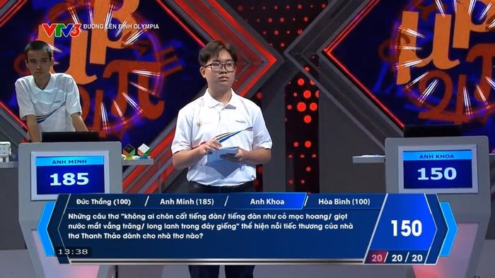 Khoa bảo toàn điểm Trần Anh Khoa bảo toàn điểm sau vòng Về đích