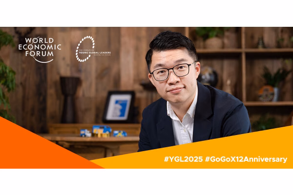Ông Steven Lam, Đồng sáng lập kiêm Chủ tịch của GoGoX là Nhà lãnh đạo trẻ toàn cầu của WEF
