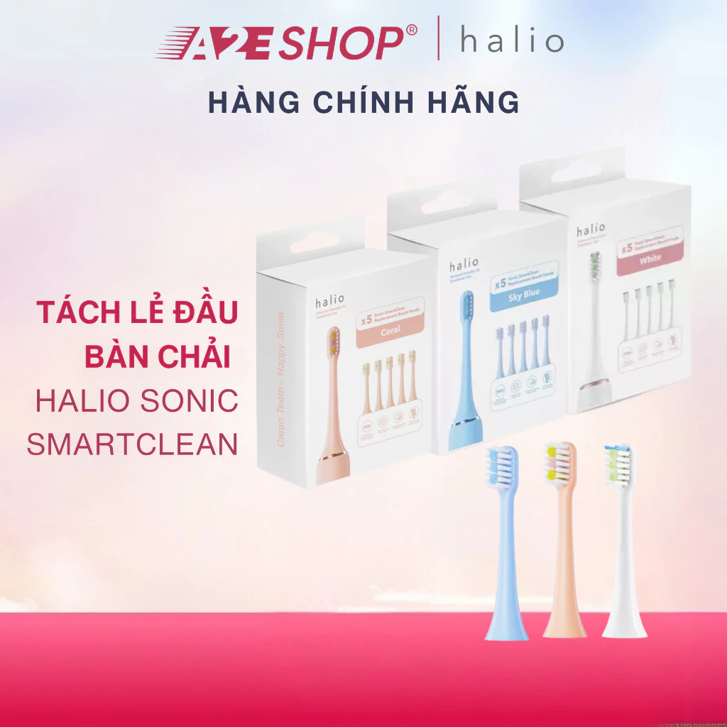 Làm thế nào để chọn đầu bàn chải điện phù hợp và tôi đã ‘lừa’ bản thân như thế nào khi sử dụng Halio Sonic SmartClean