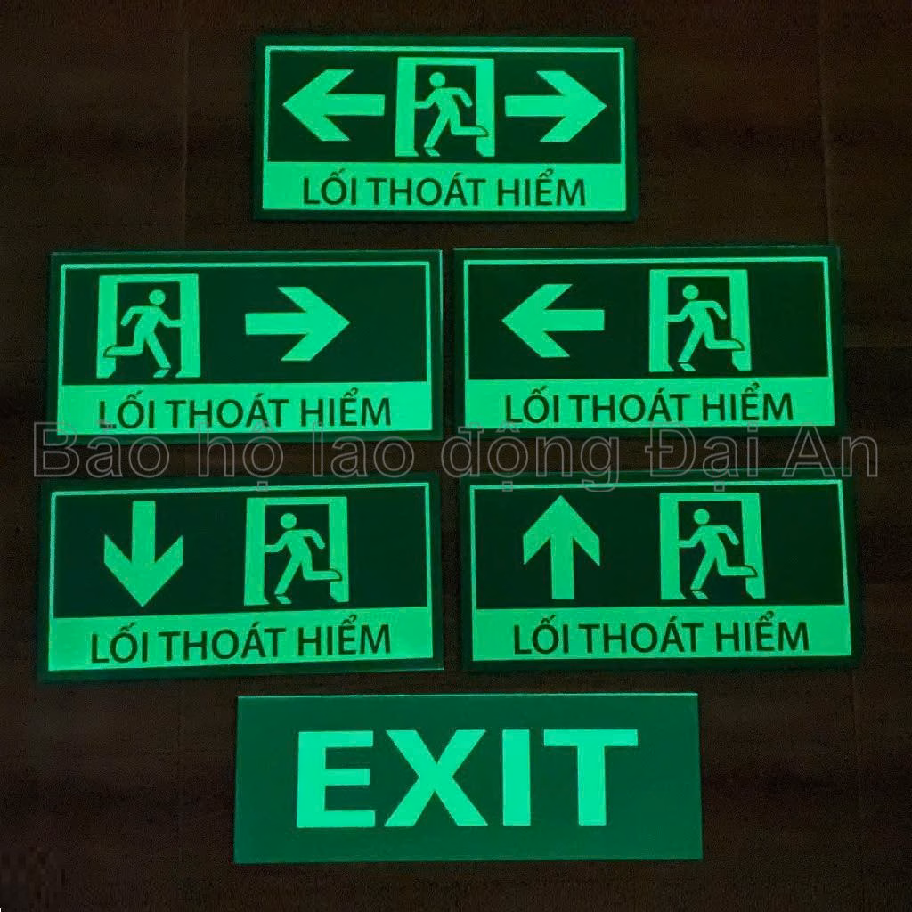 Làm thế nào để chọn biển exit dạ quang phù hợp cho công ty, chung cư của bạn?