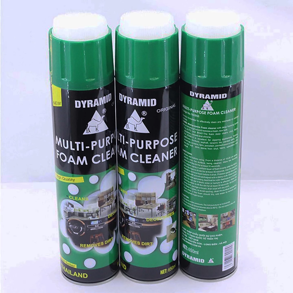 Vì Sao Chai Xịt Bọt Vệ Sinh Nội Thất Ô Tô Camel Màu Xanh Là Lựa Chọn Thông Minh Cho Chủ Xe Mới