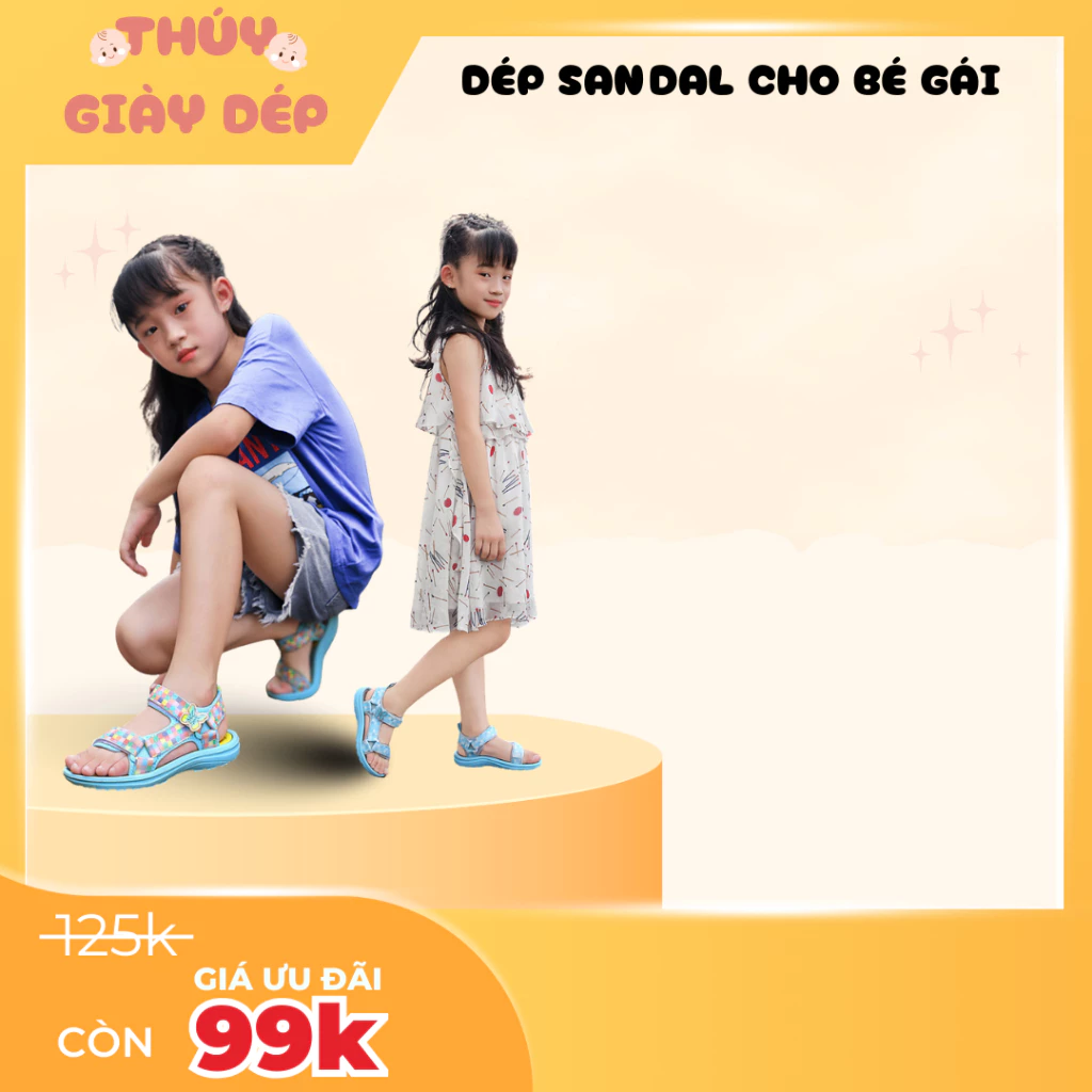 Tại sao dép sandal công chúa lại là cứu cánh cho các bé gái trong mùa hè?