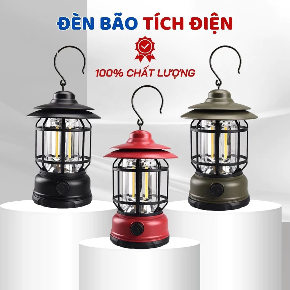 Làm thế nào để chọn đèn bão tích điện phù hợp cho chuyến đi dã ngoại an toàn?