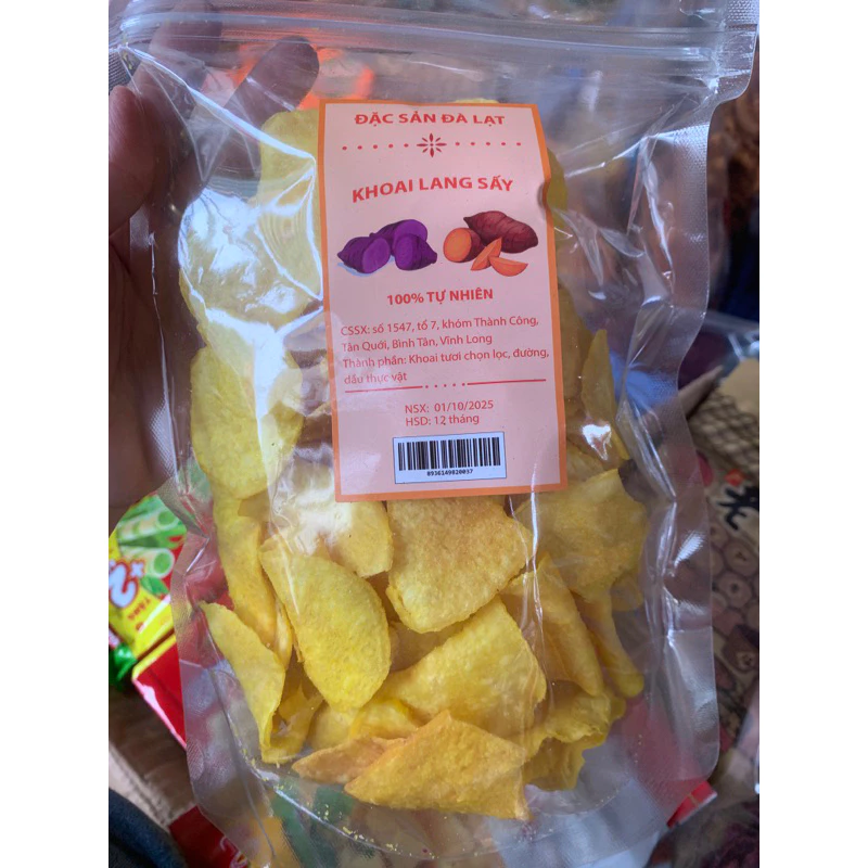 Tại sao khoai lang sấy Đà Lạt lại trở thành món ăn vặt yêu thích của nhiều người?