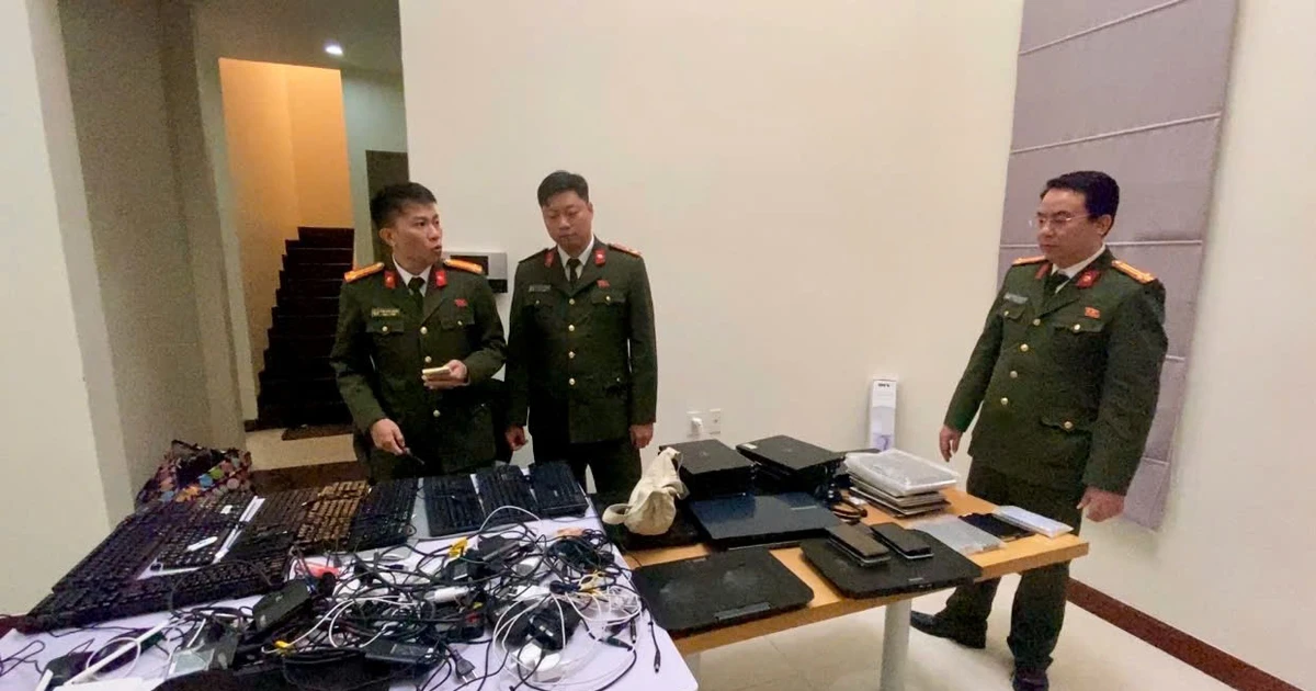 Công an Hà Nội bắt giữ 9 người nước ngoài lừa đảo mạng tại Splendora