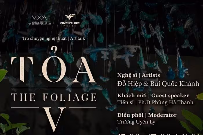 Khám phá ‘Tỏa V: địa hạt của trí tuệ’ qua trò chuyện nghệ thuật