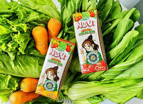 -	NuVi Nước Rau Củ Quả bổ sung chất xơ, vitamin và dưỡng chất cần thiết cho trẻ.