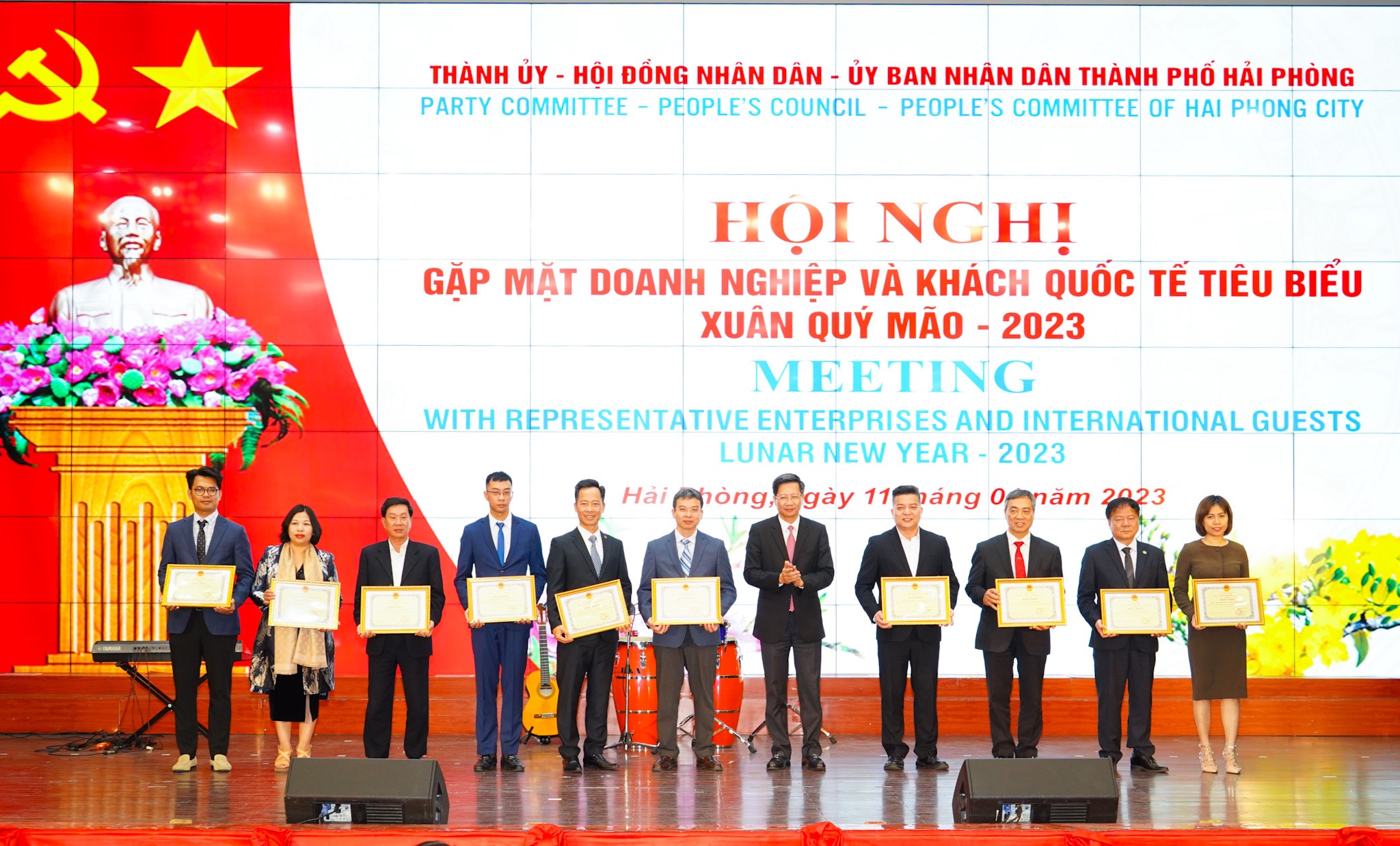 Hải Phòng gặp gỡ, tiếp xúc hơn 150 doanh nghiệp và khách quốc tế dịp Xuân Quý Mão
