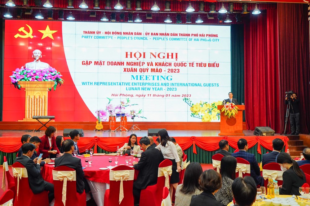 Gặp mặt doanh nghiệp và khách quốc tế tiêu biểu Xuân Quý Mão 2023
