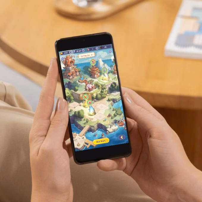 Giao diện game Pet Samkok Giao diện game Pet Samkok với phong cách hoạt hình hiện đại