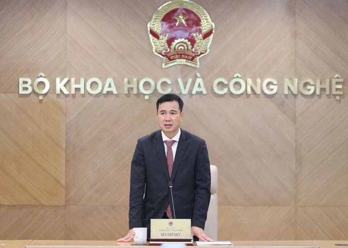 Thứ trưởng Bùi Thế Duy Thứ trưởng Khoa học và Công nghệ Bùi Thế Duy