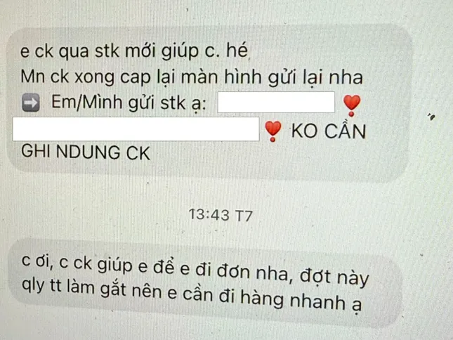 Người bán đổi tài khoản nhận tiền Người bán đổi tài khoản nhận tiền