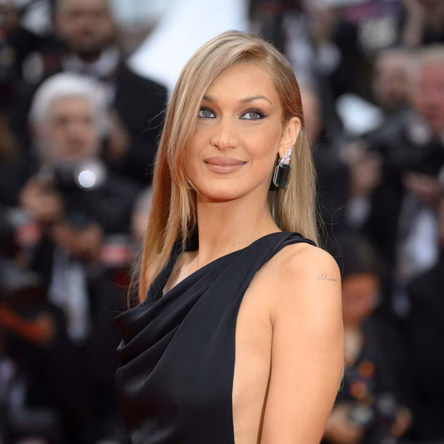CANNES, FRANCE - MAY 13: Bella Hadid attends the red carpet for the opening ceremony and "Partir Un Jour" (Leave One Day) screening at the 78th annual Cannes Film Festival at Palais des Festivals on May 13, 2025 in Cannes, France. (Photo by Kristy Sparow/Getty Images)