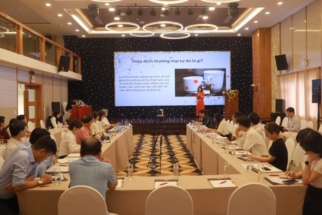 Đài Loan – Đông Nam Á: Tăng cường hợp tác trong năm 2023 Hội nghị đối thoại công - tư với chủ đề "Tiềm năng thị trường khối EFTA trong bối cảnh đàm phán và ký kết Hiệp định Thương mại Tự do Việt Nam – EFTA". Ảnh: T.V.